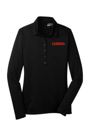 Women's Nike Long Sleeve Polo - Image 4